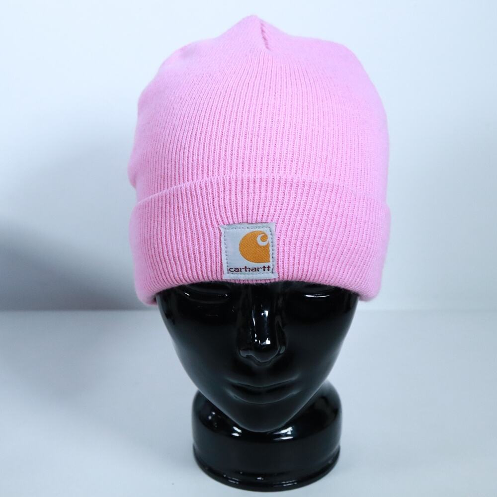 Carhartt Child Youth Pink Acrylic Watch Hat Beanie One Size
